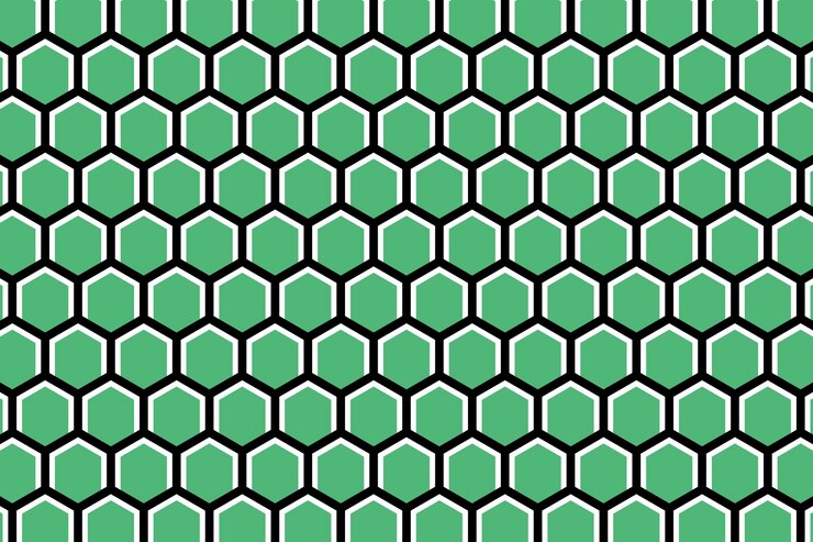 Vector gratuito fondo de patrón geométrico verde