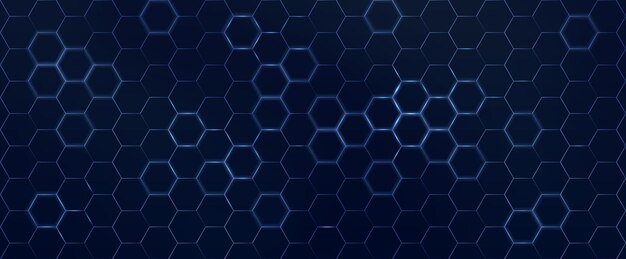 Fondo con patrón hexagonal abstracto
