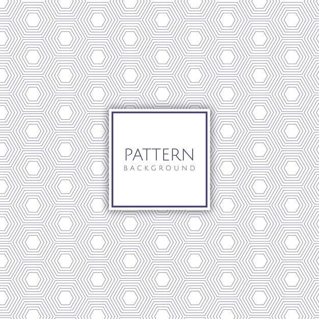 Fondo de patrón hexagonal