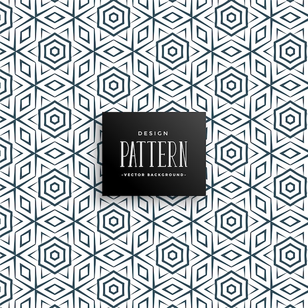Fondo de patrón de línea de estilo islámico