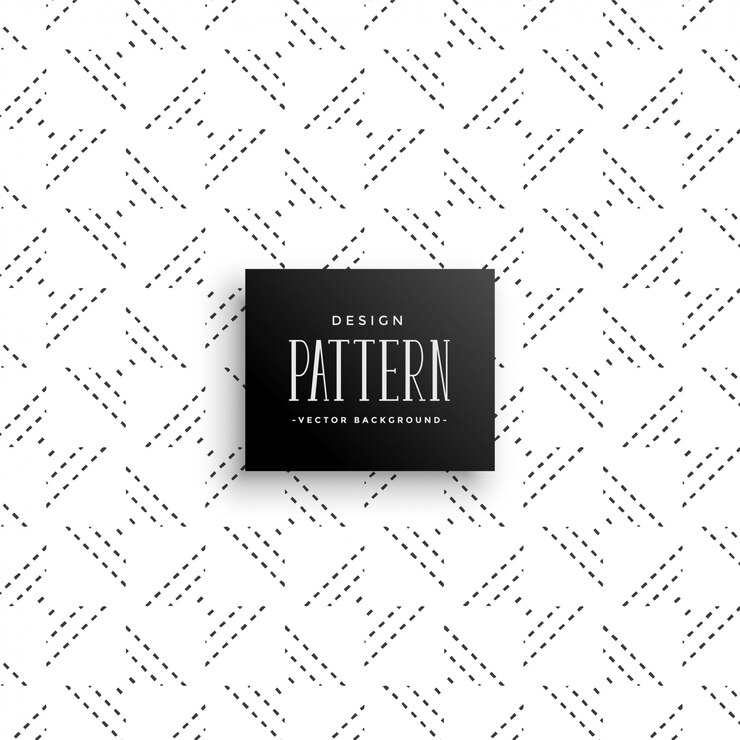 Vector gratuito fondo de patrón de línea sutil mínimo puntos