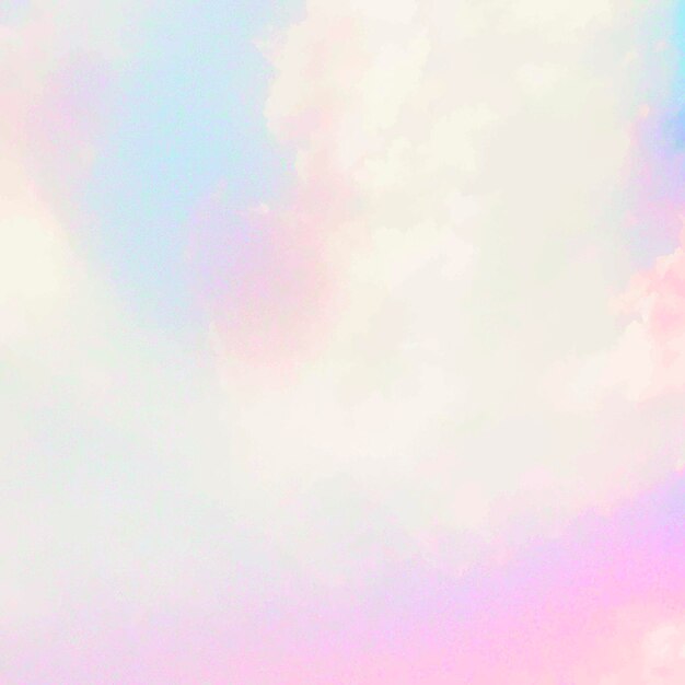 Fondo de patrón de nube pastel vectorial