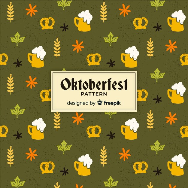 Fondo de patrón del oktoberfest