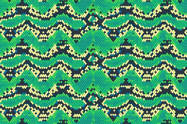 Vector gratuito fondo de patrón de piel de serpiente de diseño plano