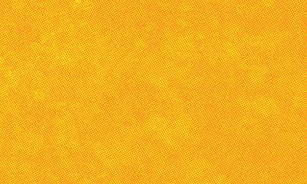 Fondo de patrón de semitono de estilo grunge amarillo