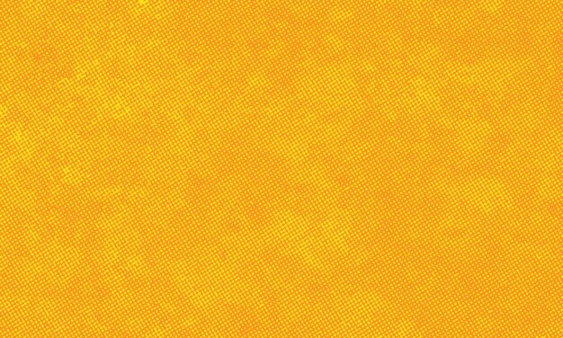 Fondo de patrón de semitono de estilo grunge amarillo