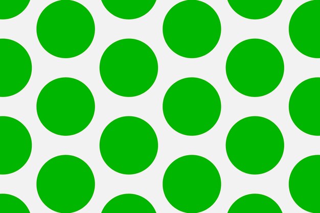 Fondo de patrón simple, lunares en vector verde y gris