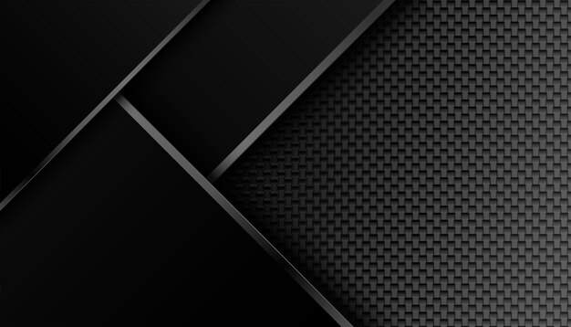 Fondo de patrón de textura de fibra de carbono oscuro