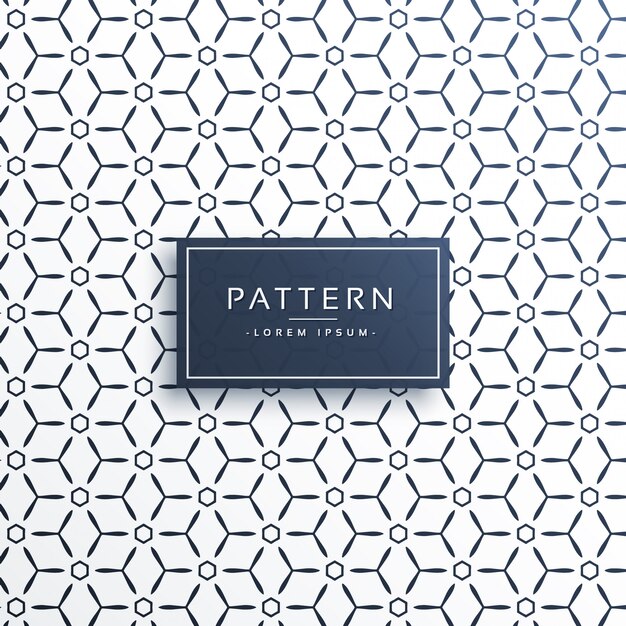 Fondo de patrón de vector de estilo minimalista