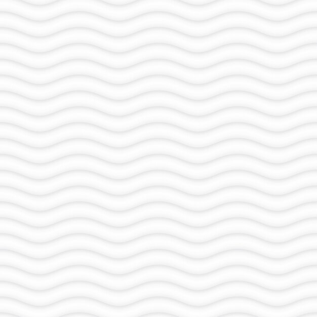 Fondo de patrones ondulados blancos