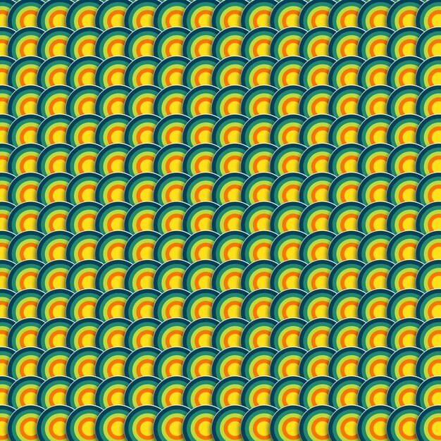Fondo con patrones retro