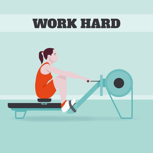 Fondo de personas entrenando para estar saludables
