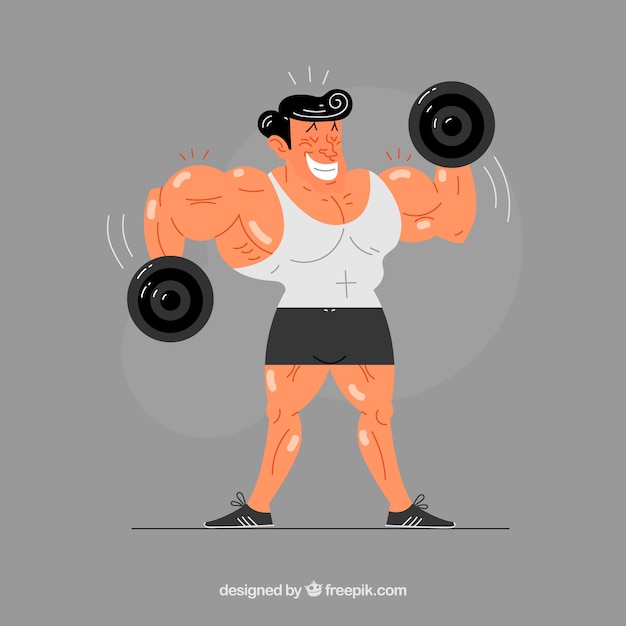 Fondo de personas entrenando para estar saludables