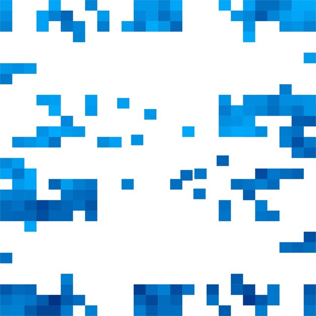 Fondo  pixelado azul