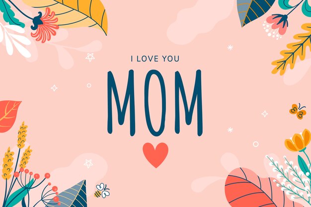 Fondo plano para la celebración del día de la mujer