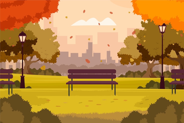 Vector gratuito fondo plano para la celebración de la temporada de otoño