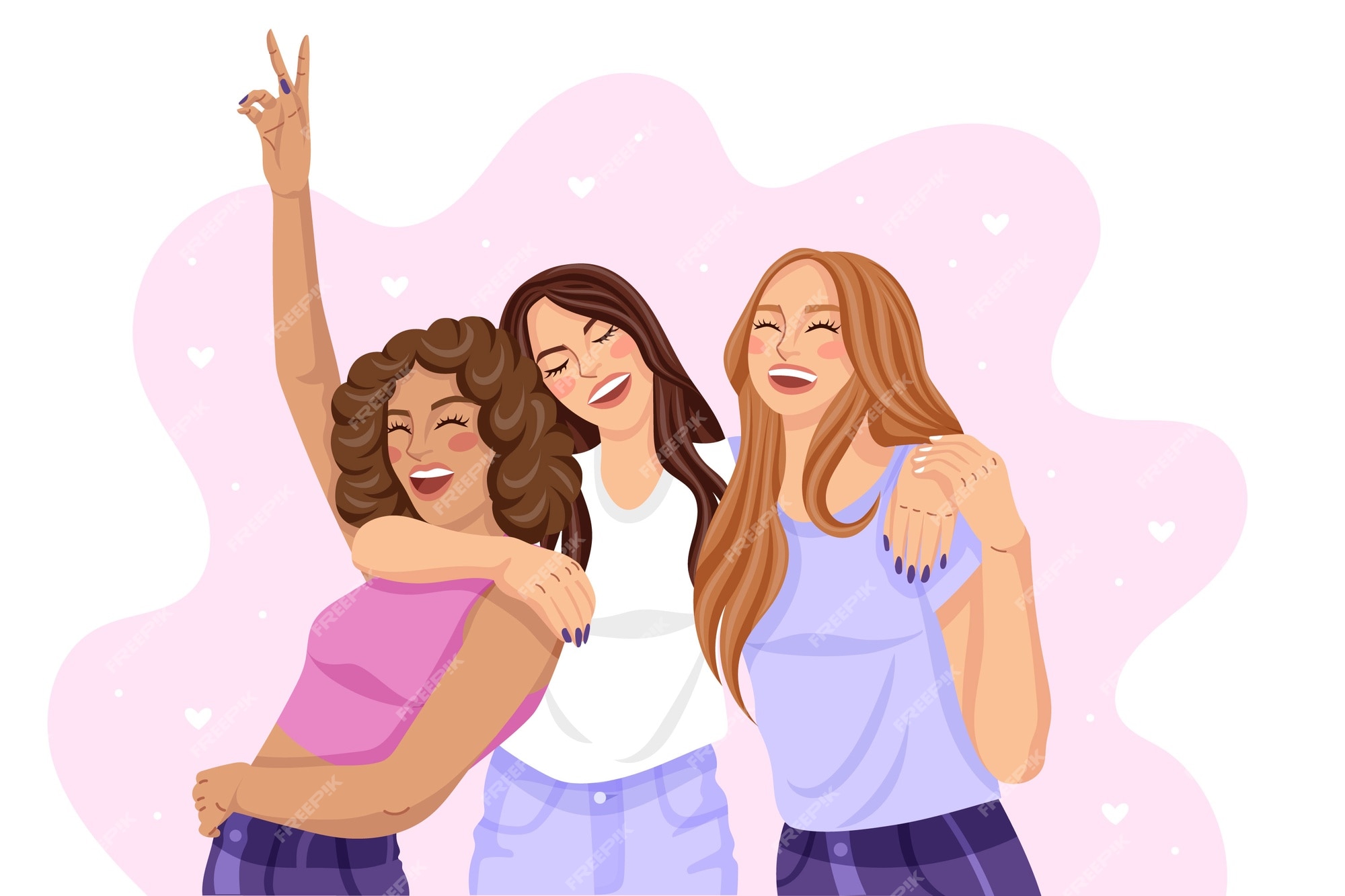 Imágenes de Tres Amigas - Descarga gratuita en Freepik