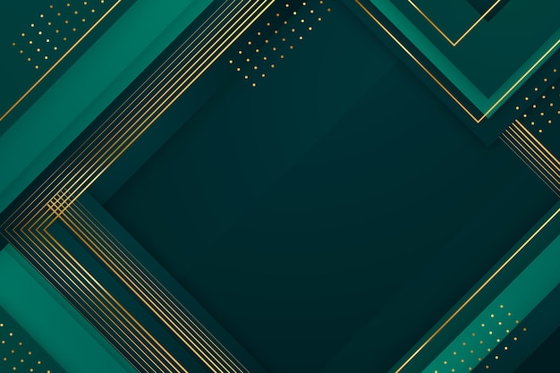 Fondo plano esmeralda