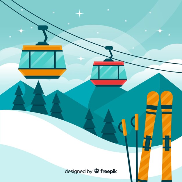 Fondo plano funicular