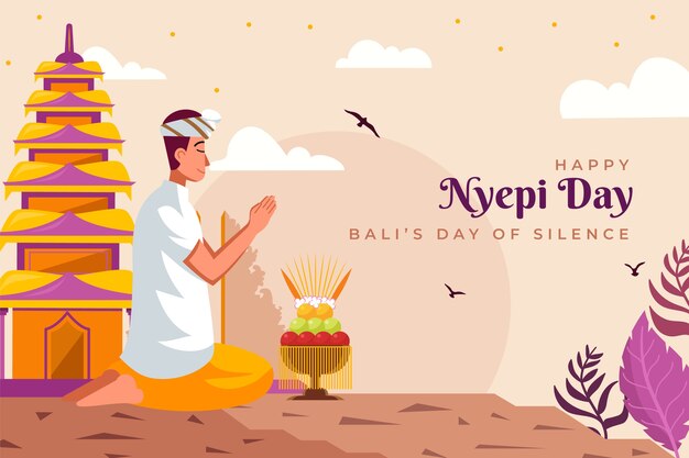 Fondo plano nyepi