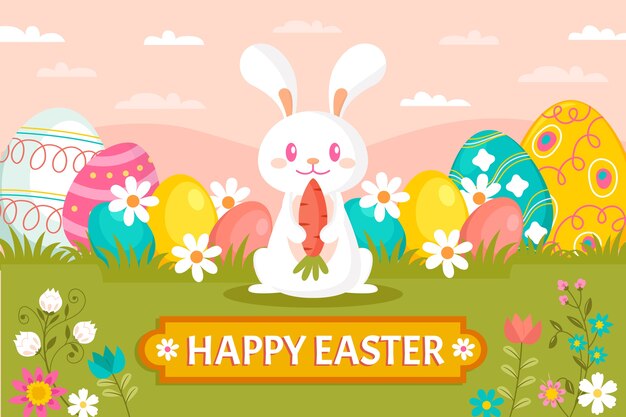 Fondo plano Pascua