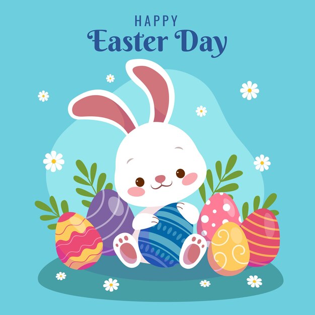 Fondo plano Pascua