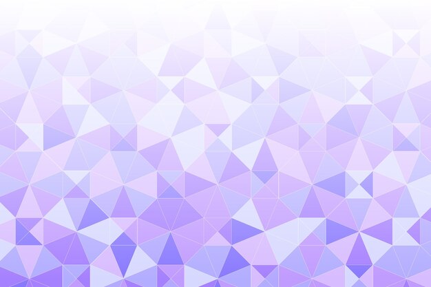 Fondo plano poligonal