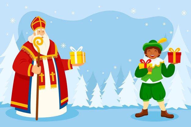 Fondo plano sinterklaas