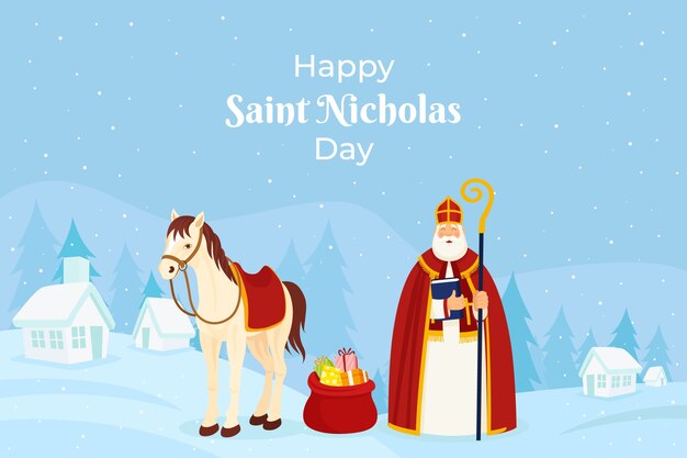 Fondo plano sinterklaas