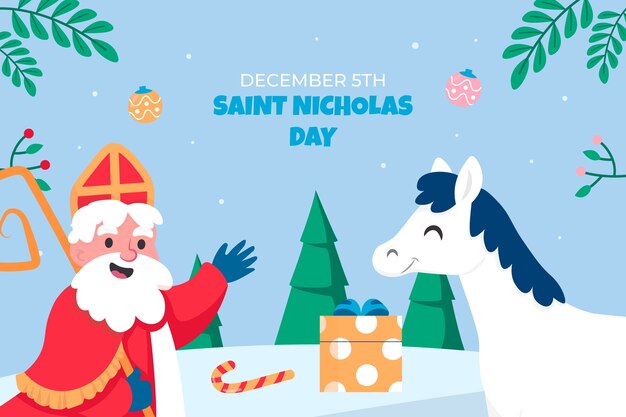 Fondo plano sinterklaas