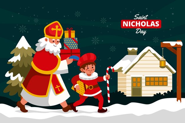 Fondo plano sinterklaas