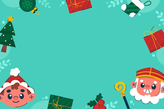 Fondo plano sinterklaas