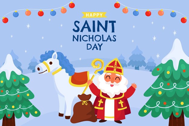 Fondo plano sinterklaas