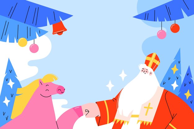 Fondo plano sinterklaas