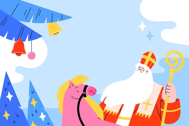 Fondo plano sinterklaas