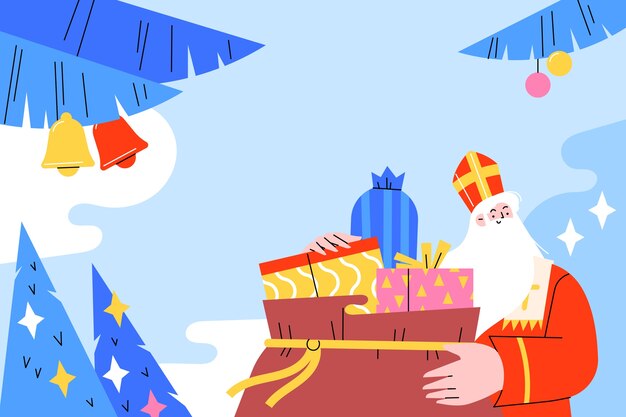 Fondo plano sinterklaas