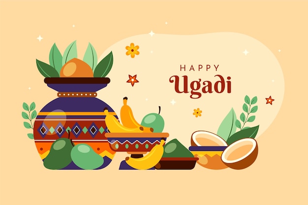 Fondo plano ugadi