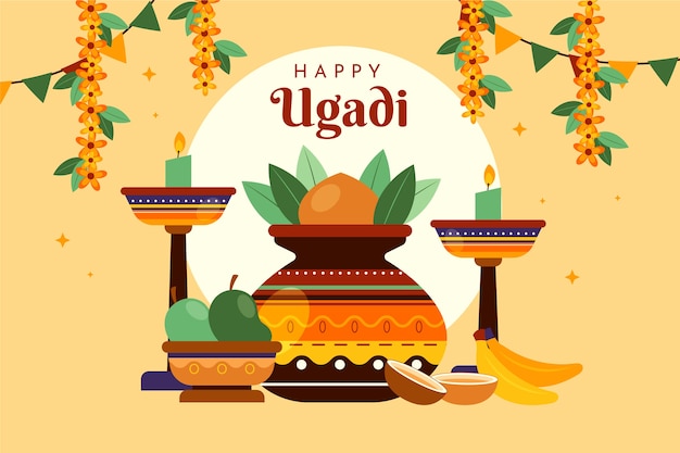 Fondo plano ugadi