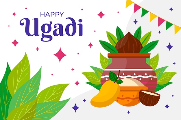 Fondo plano ugadi