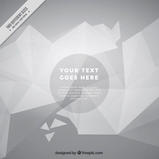 Fondo de plantilla gris