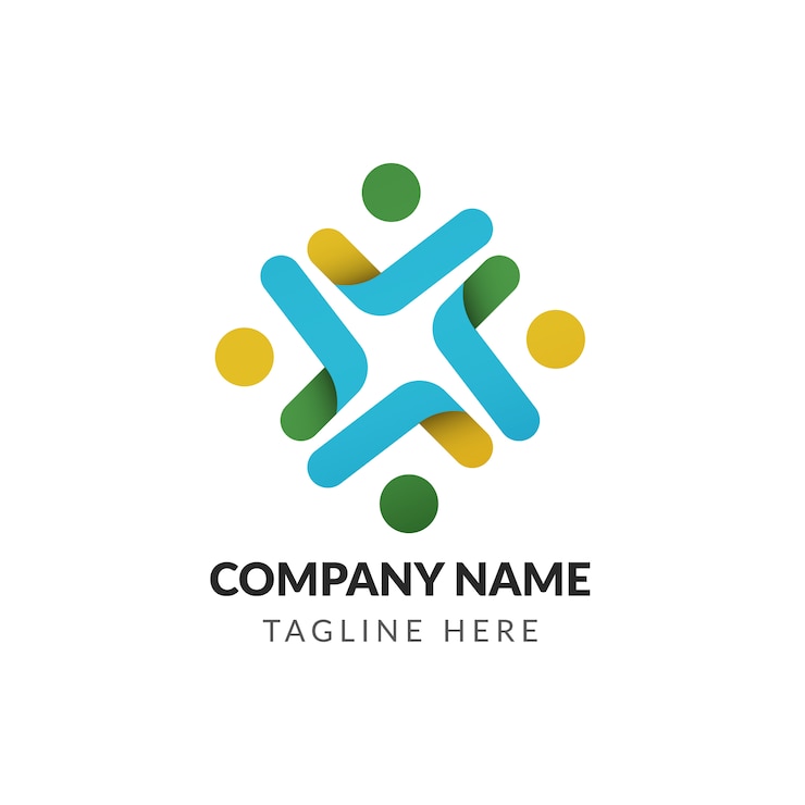 Fondo de plantilla de logotipo
