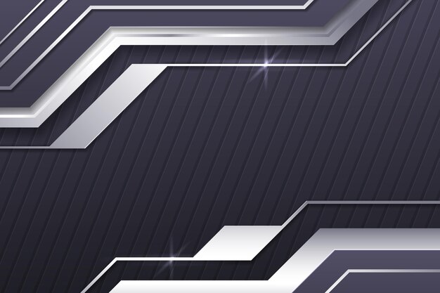 Fondo plateado degradado
