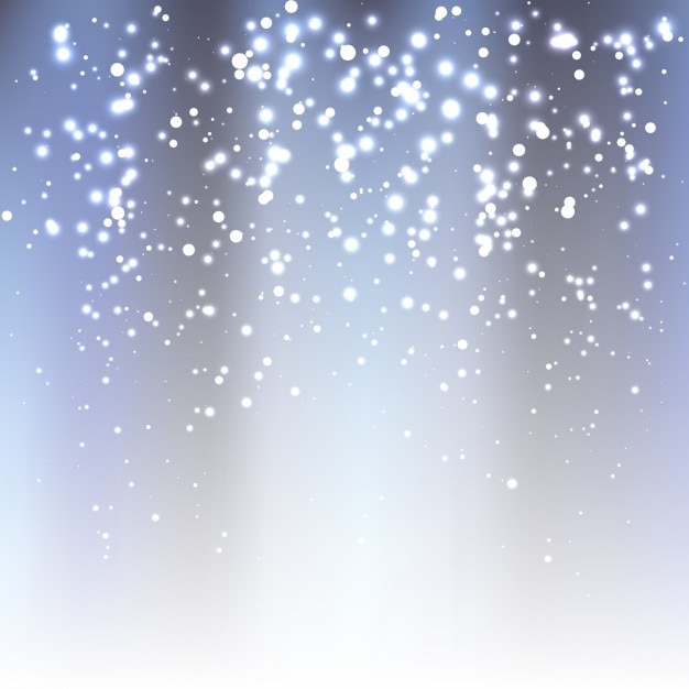 Fondo plateado con luces blancas
