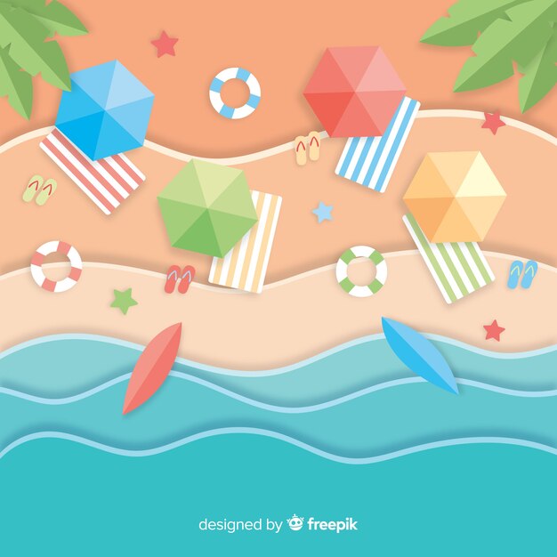 Fondo playero
