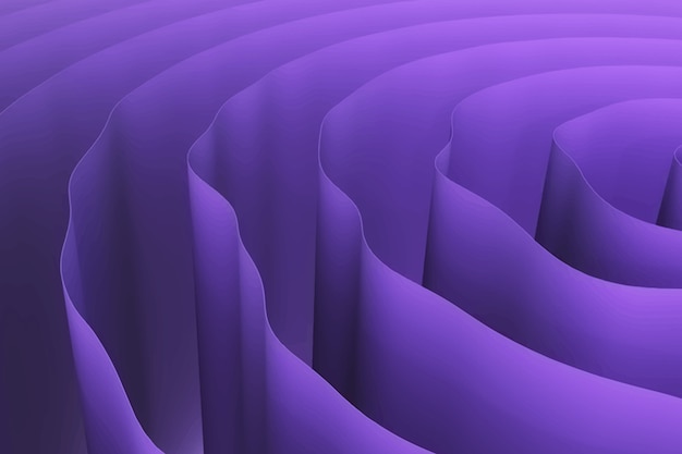 El fondo se pliega en 3D realista