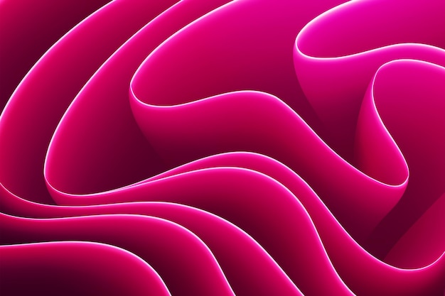 El fondo se pliega en gradiente 3D
