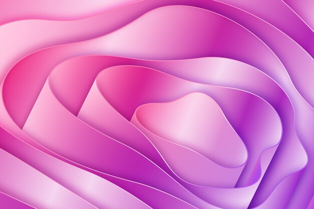 Fondo de pliegues 3d realista