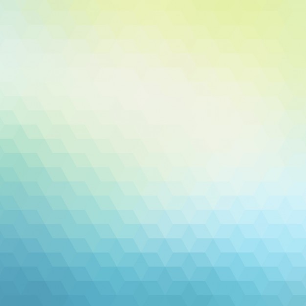 Vector gratuito fondo poligonal abstracto en tonos azules y verdes