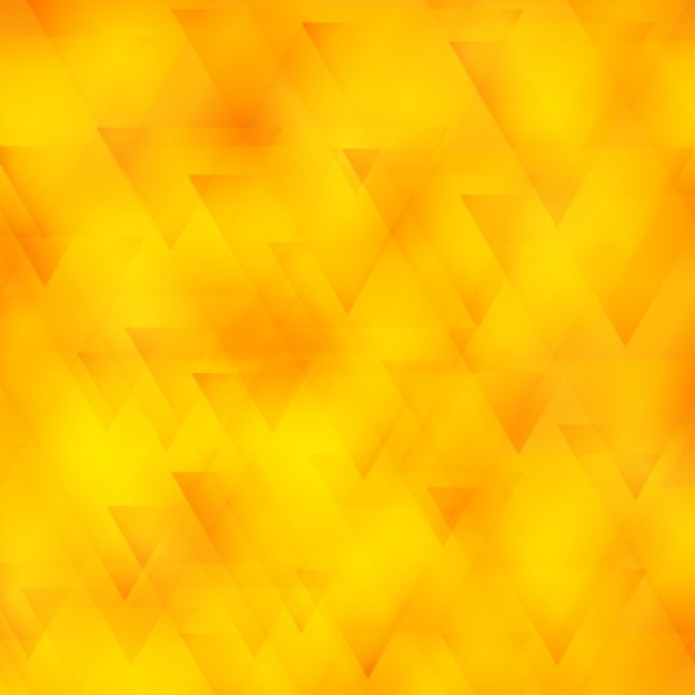 Vector gratuito fondo poligonal amarillo con triángulos