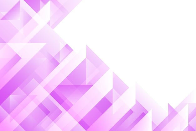 Fondo poligonal de diseño plano